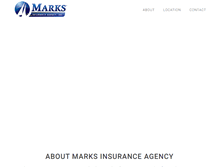 Tablet Screenshot of marksinsurance.com